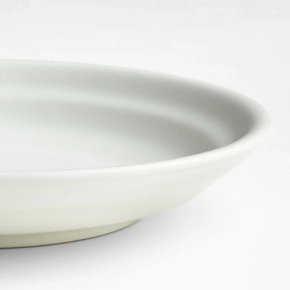 New! Crate&Barrel Crate&Barrel White Stoneware Salad Plate
